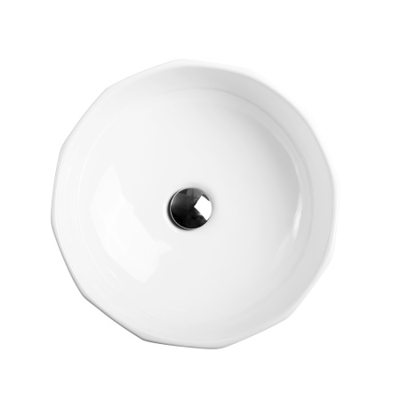 Фото раковина накладная belbagno bb1409 41*41 см, белая