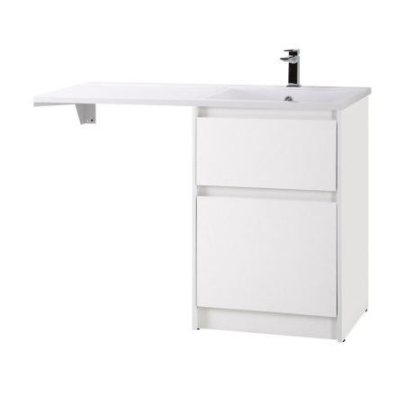 Фото тумба напольная belbagno kraft-lvd-58/120-r bianco opaco