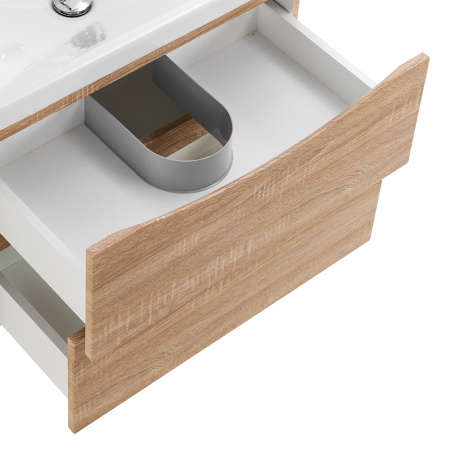 Фото тумба подвесная belbagno marino-cer 70 rovere bianco 