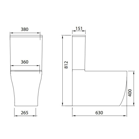 Фото унитаз напольный безободковый allen brau priority 4.31003.20, белый