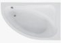 Фото акриловая ванна roca welna правая 160*100 см, белая