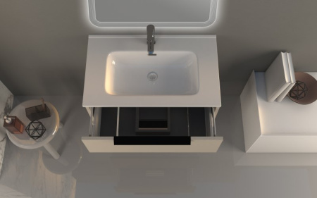 Фото раковина из искусственного мрамора cezares 50169