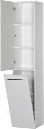 Фото пенал подвесной de aqua тока 1бк 35 l белый