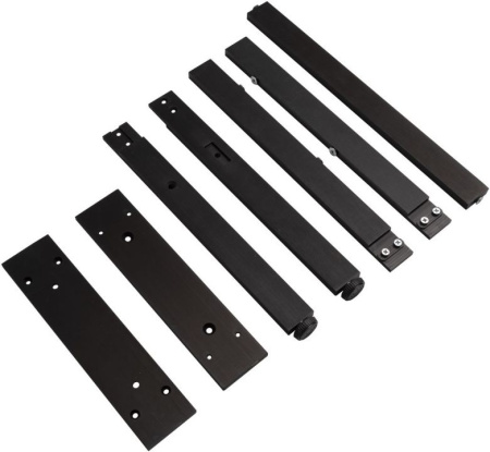 Фото ножки для мебели allen brau reality 70 1.320a11.bb черный браш