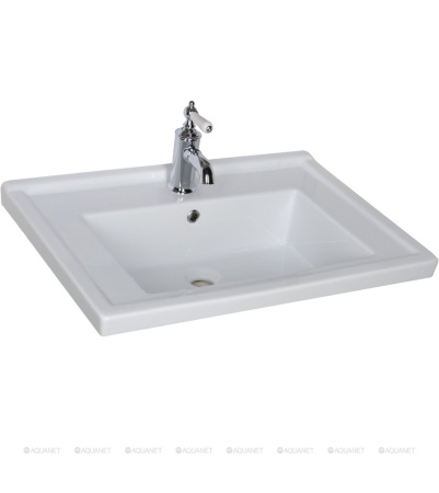 Фото раковина для тумбы sanovit exclusive 70 8070-kl, белая