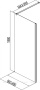 Фото ограждение aquanet cinetic ae12-f-90h190u-ct 90*188 см, профиль хром стекло прозрачное