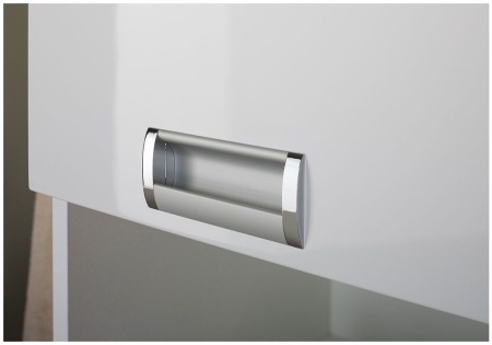 Фото пенал напольный aquanet доминика 35 белый