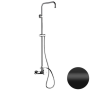 Фото душевая система remer energy ey37assdno, черный матовый