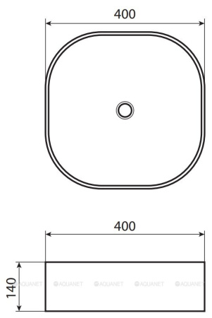 Фото раковина накладная allen brau priority 40 4.31001.20, белая 