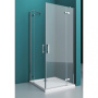 Фото душевой уголок belbagno kraft kraft-ah-22-120/100-c-cr-r прозрачный / хром правый 120х100