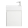 Фото тумба подвесная belbagno kraft mini 50 bianco opaco, левая
