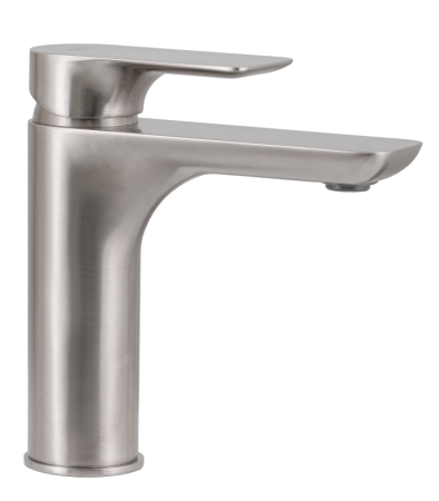 Фото смеситель для раковины remer infinity i12xv, сталь