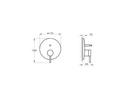 Фото душевая система vitra origin a49286exp 3х позиционный, хром