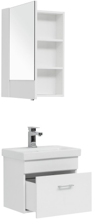 Фото комплект мебели aquanet нота 50 (moduo slim) белый