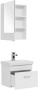 Фото комплект мебели aquanet нота 50 (moduo slim) белый