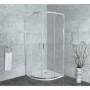 Фото душевой уголок timo altti altti-608 c 80x80 стекло прозрачное/хром