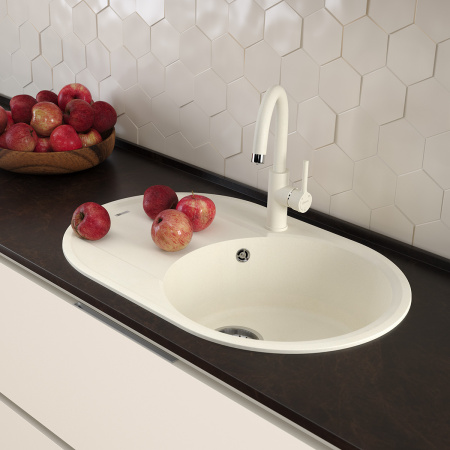 Фото мойка кухонная lemark lacha 760 антрацит