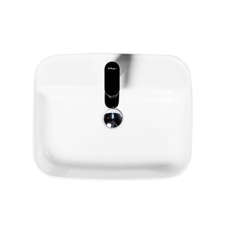 Фото раковина накладная belbagno bb1321 50*39 см, белая