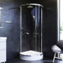 Фото душевой угол am.pm like 95*95 см, профиль хром/стекло прозрачное