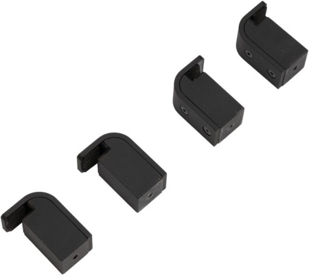 Фото крепежный набор для полотенцесушителя allen brau infinity 8.21008.bba черный браш