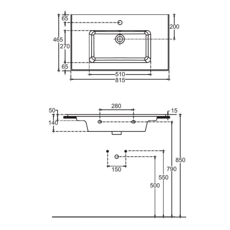 Фото раковина мебельная allen brau fantasy 82 4.11025.20, белый глянец