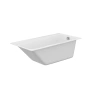 Фото акриловая ванна cersanit crea 170*75 см, белая