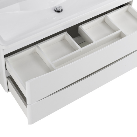 Фото тумба подвесная belbagno acqua 120 bianco lucido 