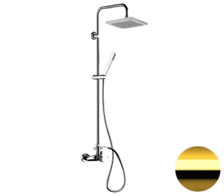 Фото душевая система remer energy ey37x7ss9ssdo, золото глянцевое