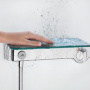 Фото смеситель с термостатом hansgrohe showertablet select 13171000 для душа хром