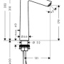 Фото смеситель hansgrohe talis s 72031000 для раковины