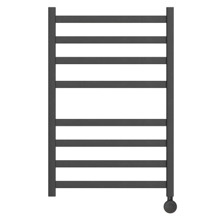 Фото полотенцесушитель электрический point меркурий pn83158be п8 500x800 левый/правый, черный