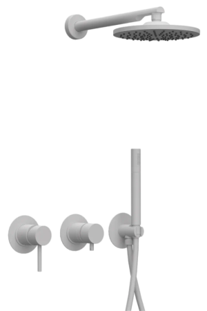 Фото душевая система remer x style x96s02obo, белый матовый