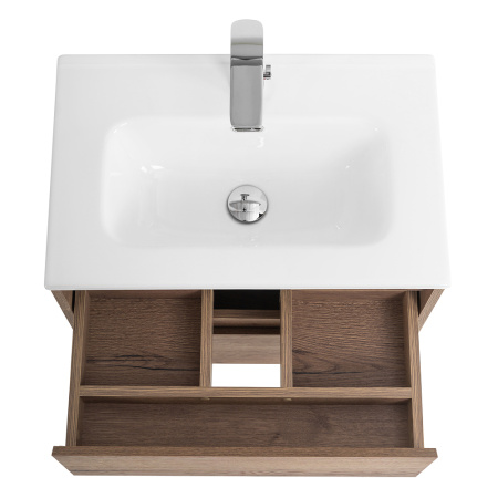 Фото тумба подвесная belbagno kraft 39-50 rovere tabacco,  