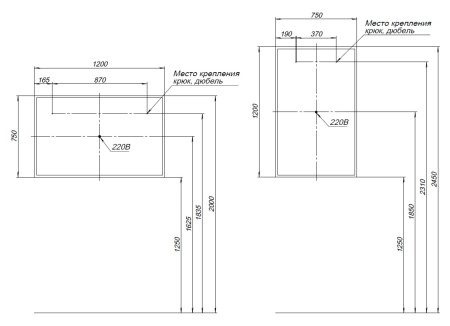 Зеркало с подсветкой Aquanet Оптима 120 белый матовый