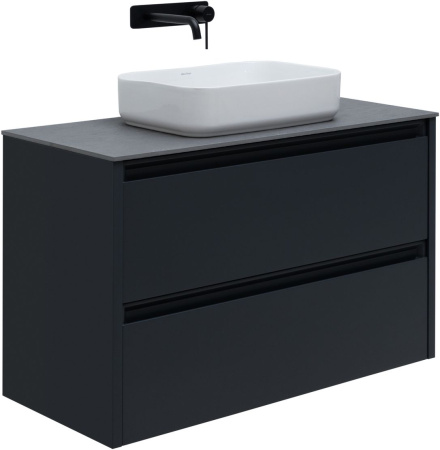 Фото тумба под раковину allen brau fantasy 100 1.11003.am антрацит матовый
