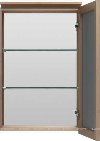 Фото зеркало-шкаф de aqua алюминиум 50 медь