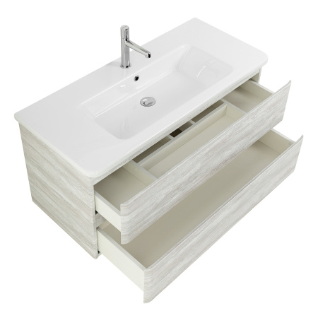 Фото тумба подвесная  belbagno albano-cer 105 rovere vintage bianco 