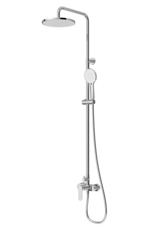 Фото душевая колонна cezares stylus-cd-01, хром