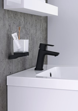 Фото держатель со стаканом ravak 10° td 210.20 x07p557, черный