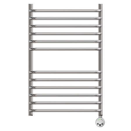 Фото полотенцесушитель электрический point нептун премиум pn09158se п12 500x800 левый/правый, хром