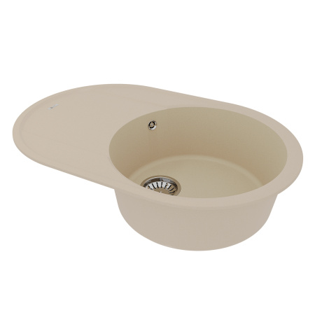 Фото мойка кухонная lemark lacha 760 бежевый