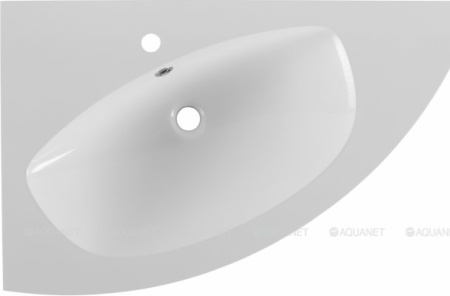 Фото раковина для тумбы de aqua трио lux l wtl 011 new, белая