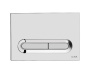 Фото клавиша смыва vitra loop t 740-0780, хром глянец