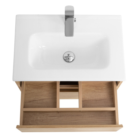 Фото тумба подвесная belbagno kraft 39-50 rovere nebrasca nature,  