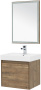 Фото комплект мебели aquanet nova lite 60 дуб рустикальный (1 ящик)