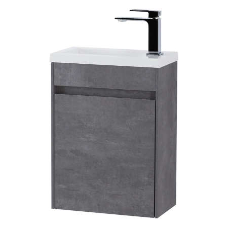 Фото тумба подвесная belbagno pietra mini 40-l stucco cemento, левая