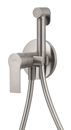 Фото гигиенический душ со смесителем remer energy ey65wxv, сталь