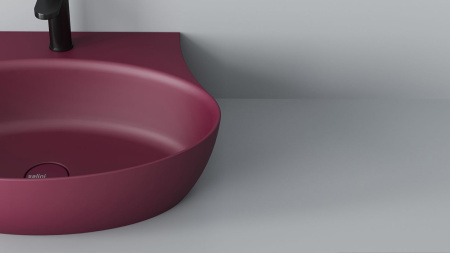 Фото раковина salini s-sense alda wall 01 140311grf, глянец покраска по ral полностью