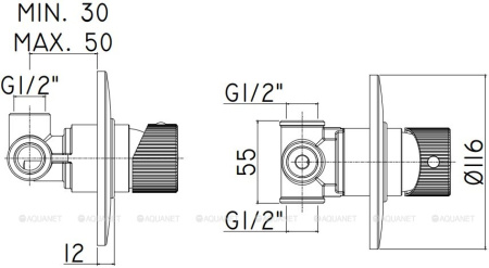 Фото встраиваемый смеситель для душа paffoni jo jo011no, черный матовый