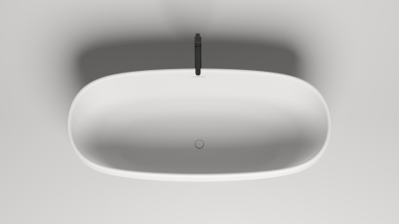 Фото ванна salini s-stone greca 103121mrf 180*80 см, матовая покраска по ral полностью